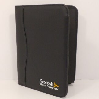 Black Scottish Folder Small A5