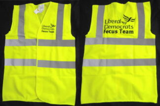 Hi - Vis Yellow Vest
