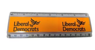 LDO 1710 6 Inch Orange Ruler