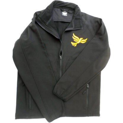 Black Jacket with gold bird