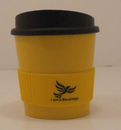 Yellow Re-useable Mug: I am a Beveridge