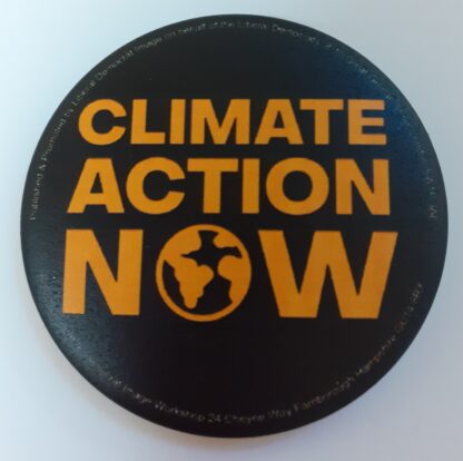 Climate  Action Now Badge 