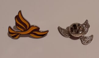 Bird Enamel Lapel Pin