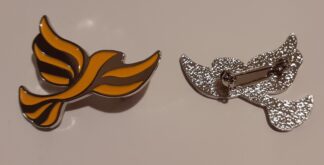 Lib Dem Brooch