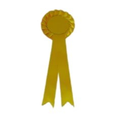 Rosette Yellow Single Tier