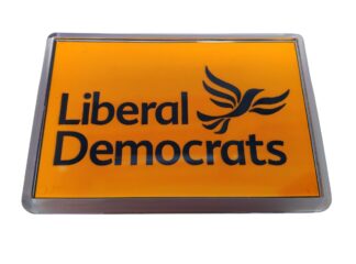 Orange Fridge Magnet