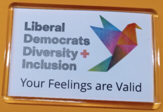 Fridge Magnet Diversity Inclusion - Your Feelings are Valid