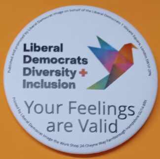 Badge Diversity Inclusion - Your Feelings are Valid