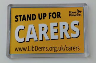 Stand Up for carers Fridge Magnet