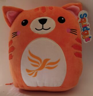 Ed Davey Orange Cat with Bird Logo