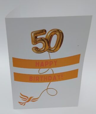 50th Birthday Card