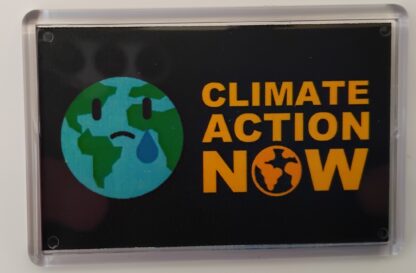 Climate Action Black Magnet