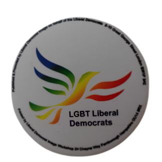 Pride LGBT+ Badge 55mm