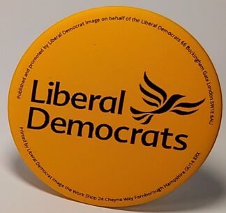 Liberal Democrats Badge Large Legacy