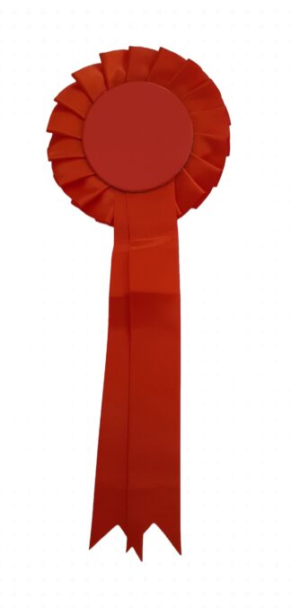 Rosette Orange Single Tier
