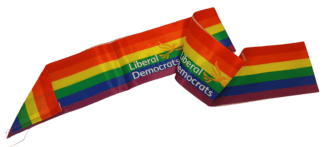 Pride Rainbow Sash